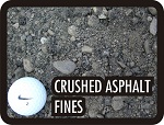 Crushed Asphalt Fines